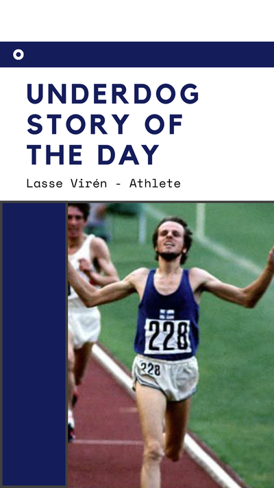 Underdog Story of the Day - Lasse Virén