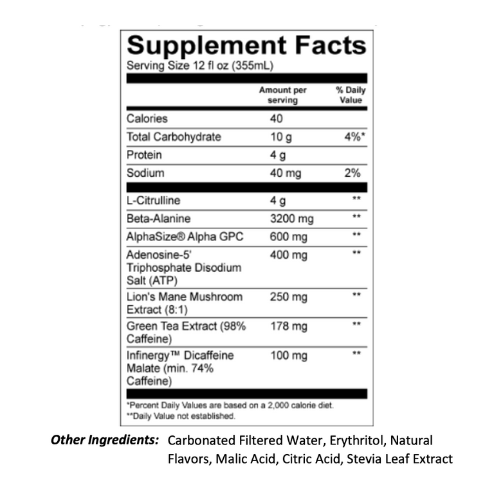 UD Energy + Beta Alanine Strawberry Lemonade